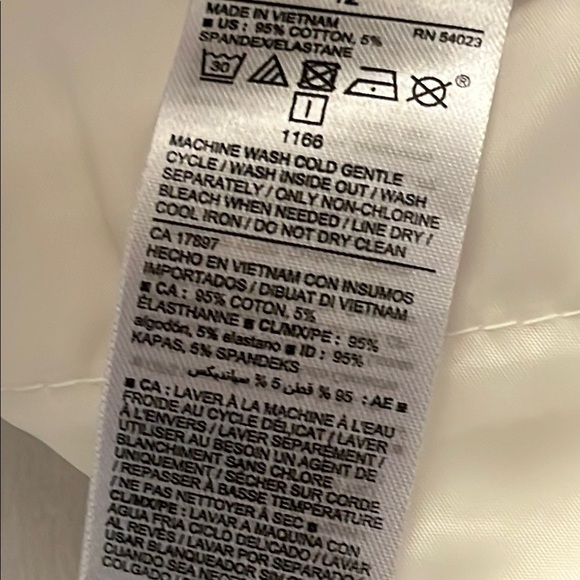 NWOT Old Navy Pixie Pants Size 12 White - Picture 5 of 7